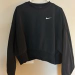 Nike  Cropped Sweatshirt Crewneck Black Photo 2