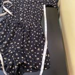 Hollister  Long Sleeve Romper, Floral Print, Black, Small Photo 5