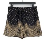 HEI HEI Luna Skirted Short Black Gold S Photo 0
