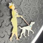 Lounge Fly Disney 101 Dalmatians pets & owners Anita and Perdita on a walk pin Photo 1