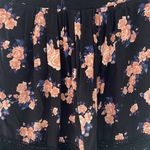 LA Hearts  Black Floral Mini Skirt With Lace Trim Size XS EUC Photo 1