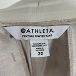 Athleta  Venture Printed Pant in Viper Grey NWT Plus Size 22 Photo 3