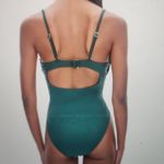 Andrea Iyamah  Emerald Cutout One-Piece Swimsuit Photo 1