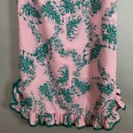 Vintage NWT Hawaiian Dress‎ Deadstock Off The Shoulder Lauren Michele Lrg Ruffle Pink Size L Photo 6