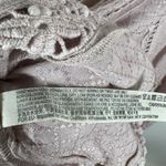 Free People  Mean It‎ Rober Romper Playsuit Crochet Belt Tie Women’s XS Pi… Photo 8