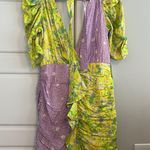 For Love & Lemons Dubois Mix Print Mini Dress Photo 1