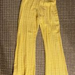 Solai The Label Yellow Beach Cover Up Pants  Photo 2