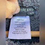 Barefoot Dreams One Size Cozy Chic Beach Fringe Lounge Poncho In gray/tan XL Photo 7