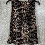 Kenneth Cole  Women's Animal Print Mobwife Sleeveless Top - Size Medium - Metal Photo 6
