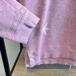 Talbots  Fleece Pink Heather Snowflake Applique Sweatshirt, M Photo 3