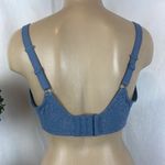 Wacoal  Steel Blue Unlined Underwire Lace Cup 851205 Bra 36G Photo 1