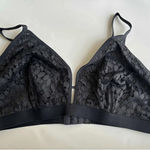 Lively the Floral Lace Busty Bralette in Night Sky Size 3 Blue Photo 0