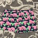 Simply Southern  shorts. NWOT size 6 navy pink elephants flat front. Has pockets Photo 2