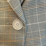 H&M Classic Tailored Plaid Blazer Size Small Photo 1