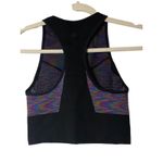 Lululemon Love Revealed Bra Black Rainbow Seamless Racerback Size 6 Photo 2