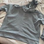 Zyia  texture hoodie sweatshirt blue/grey‎ Photo 4