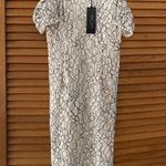 Romeo + Juliet Couture Black and White Floral Laced Dress Sz XS NWT Photo 0