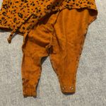 Wild Fable Leopard Print Bodysuit Photo 6
