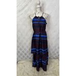 Banana Republic ‎ Halter Striped Flounce Midi Dress Rhapsody Size S NWT - FLAWED! Photo 6