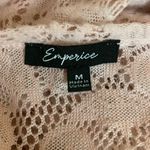 Emperice Size Medium Knitted 3 Button Closure Long Sleeve Cover Up. New Photo 6