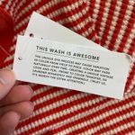 American Eagle  NWT Striped Long‎ Sleeve Shirt Womens Size XS Red White Photo 6