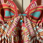 Oscar de la Renta  COLORFUL BOHEMIAN INDIE SUNDRESS Photo 3