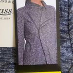 G.H. Bass &Co. G.H. BASS & CO. Womens Cardigan Knit Black and Gray Jacket Small Photo 4