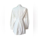 Rejina Pyo White Cotton Blend Blazer Dress size 2 Photo 8