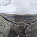 Talbots Stretch Corduroy Straight Leg Pants Acorn Leaves Plus Size 14 Photo 3