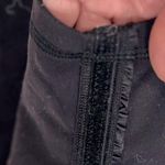 Lululemon  Wunder Under Pant SPECIAL EDITION RUFFLE Black/Black Velvet (RARE) Photo 12