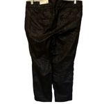 Lane Bryant  Black Coated Snake Print The Allie Ankle Pant NWT‎ 16P Photo 5