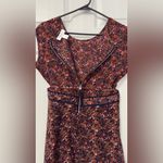 Motherhood  Floral Maternity Dress - Navy and Red Photo 6