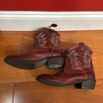 Ariat  Billie Unbridled Red Leather Western Cowgirl Boots size 6.5 Photo 5