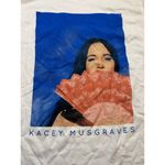 Kacey Musgraves White Shirt Short Sleeves 100% cotton Sz Small NWOT Photo 1