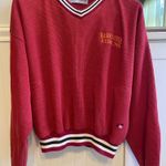 Russell Athletic Vintage Washington Redskins Commanders Crewneck Knit Sweater Photo 0