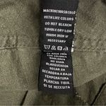 Dollhouse Linen Blend  Olive Green Raw Hem Casual Crop Beach Pants Juniors Size 9 Photo 15