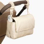 CALPAK Convertible Stroller Caddy Crossbody Bag in Oatmeal Photo 0