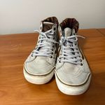 Vans Women Sk8-Hi Mte Grey/Brown Lace Up Sneaker Shoe Leather Hi Top Scotchgard Photo 1