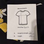 Emma & Michele  Black Floral Bell Sleeve Shift Dress Size 2X Photo 5