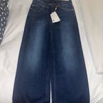 Quince BRAND NEW Dark Blue Straight Jeans Photo 2