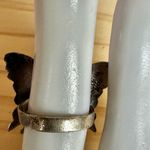 Vintage Taxco Sterling Silver Butterfly Ring w/ Tiger’s Eye – Signed JSS Photo 8