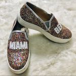 Steve Madden Miami Beech Glitter Slip Ons Size 5.5 Photo 4