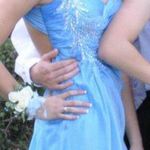 La Femme Blue Formal Dress Photo 2