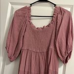 Amazon Elegant Pink Women's Dress Photo 2