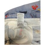 Old Navy Pinstripe Floral Twill Everyday Shorts Blue 4 Photo 6