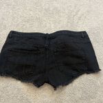 H&M h and m divided size 10 black ripped jean shorts Photo 1