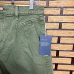 Universal Threads Green High Rise Midi Shorts Size 6 Photo 3
