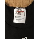 Hooters B32 #6  Girl Worn Uniform Tank Top From South Tampa Black Size XS Photo 2