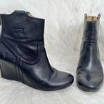 Frye Carson hidden wedge leather ankle booties Photo 0