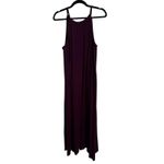 Eileen Fisher NWT  Tencel Blend Halter Sheath Dress in Blackberry Purple XL Photo 4